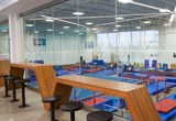 Border Paving Athletic Centre - Aerials Gymnasium viewing area