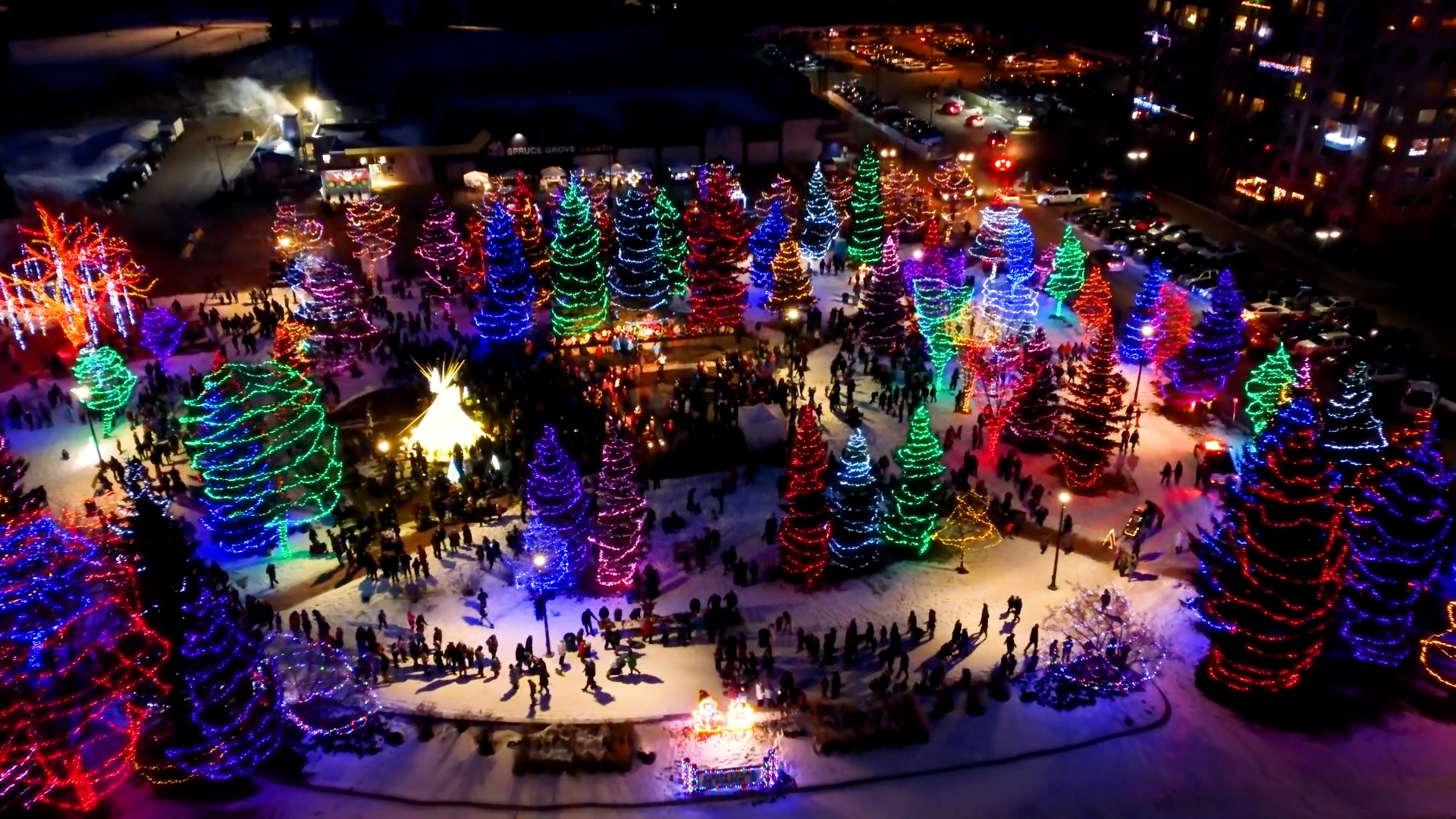 Spruce Grove Christmas Market 2022 Light Up - City Of Spruce Grove