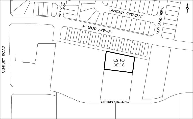 Bylaw C 1317 24 – Land Use Bylaw Amendment  MAP