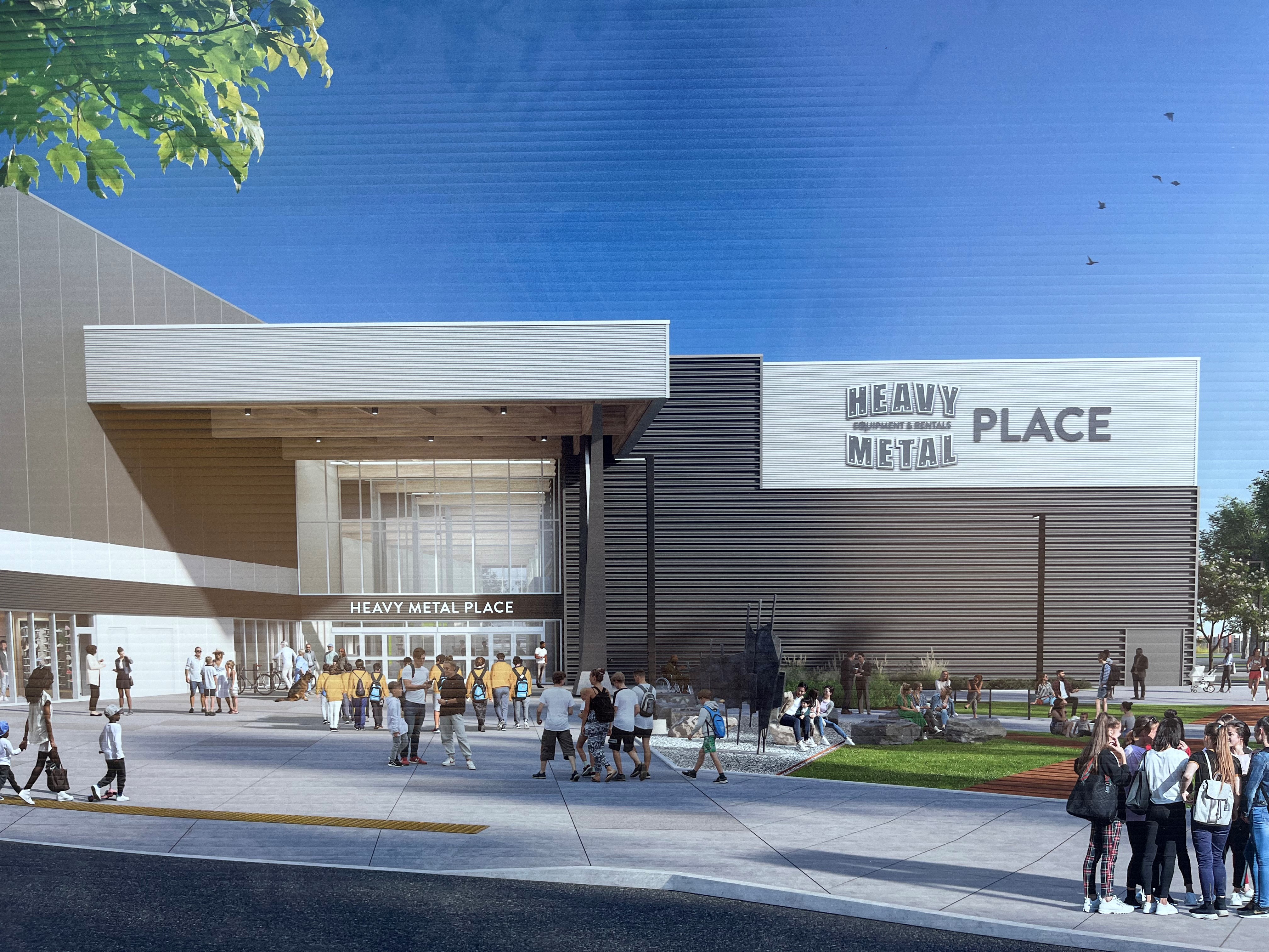Heavy Metal Place Rendering (day)