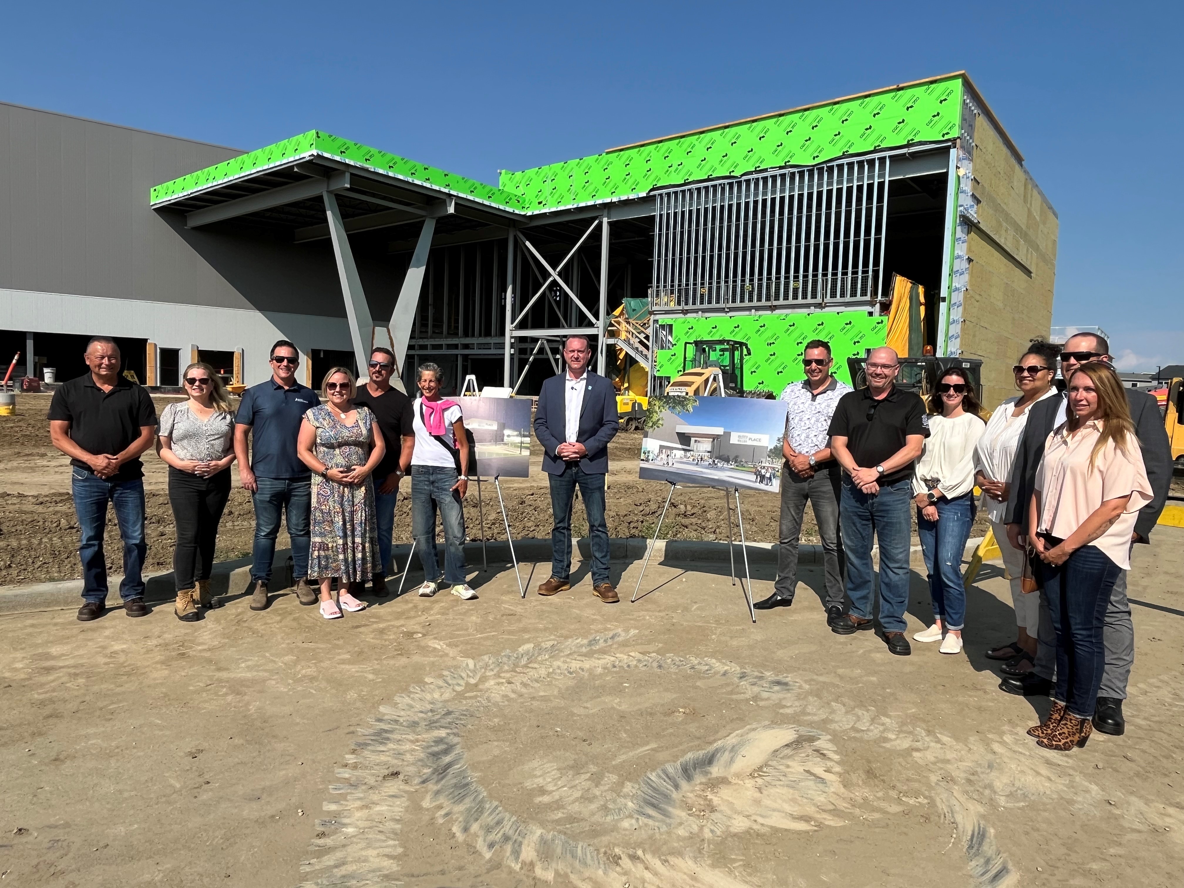 Civic Centre Naming Announcement - Group Photo