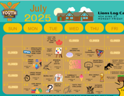 July and August Calendar