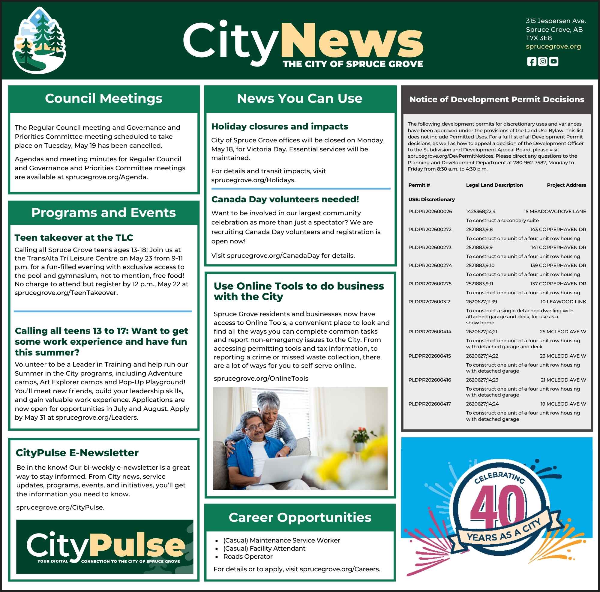 May 15, 2026 edition